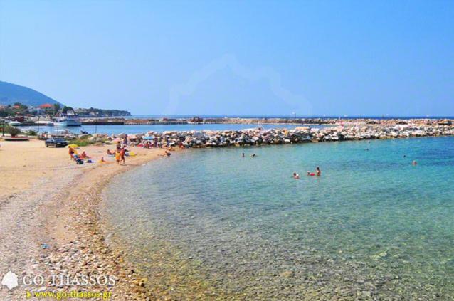Seaside Deluxe Apartment Skála Kallirákhis Esterno foto